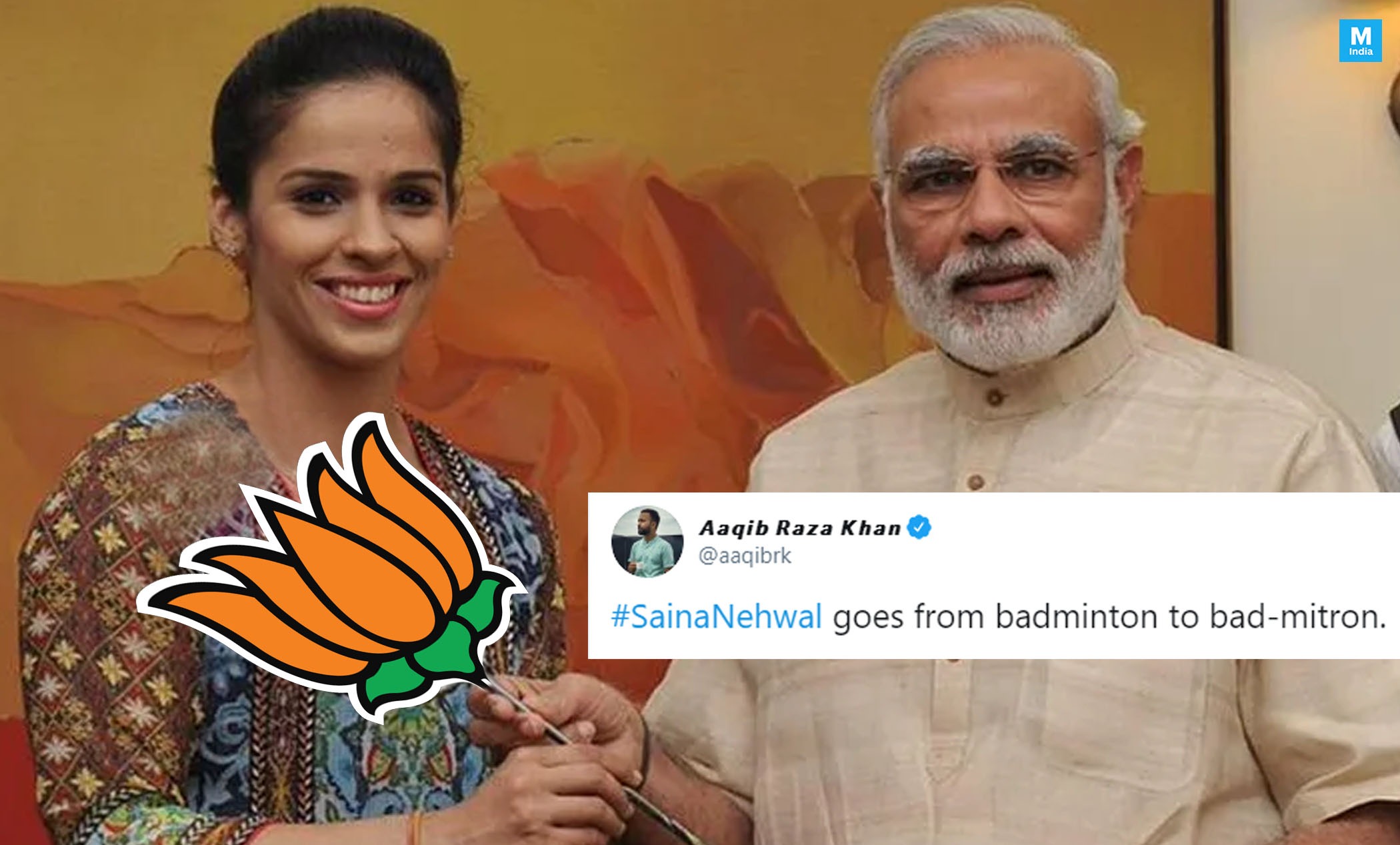  Saina Nehwal: BJP's Spokesperson 