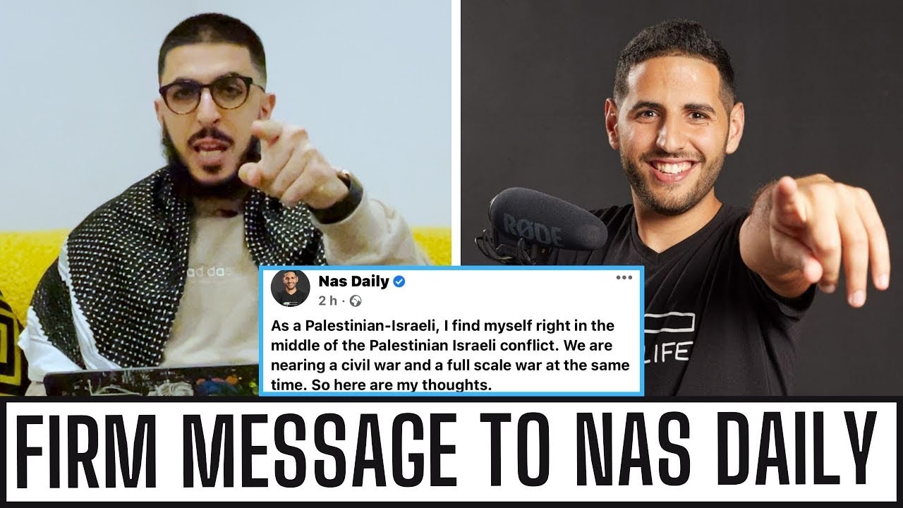 Nas Daily's Support for Israel and Silence on Invasion of Palestine