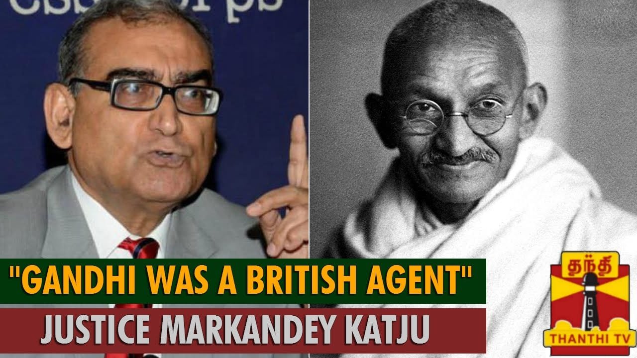 The British agent Gandhi