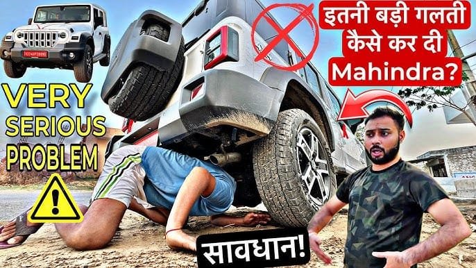 Mahindra Thar Roxx Differential and Interior Quality Concerns Raise Customer Frustration