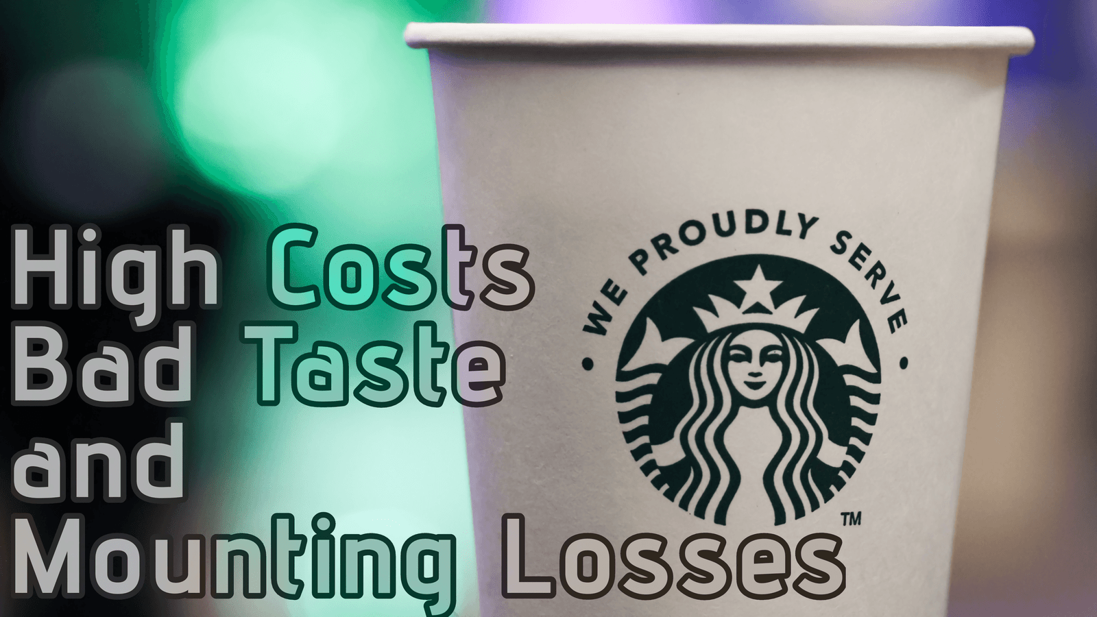 Starbucks to Exit India Due to High Costs, Bad Taste, and Mounting Losses