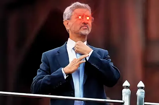 S. Jaishankar and His Popular Laser Eyes Meme Connection