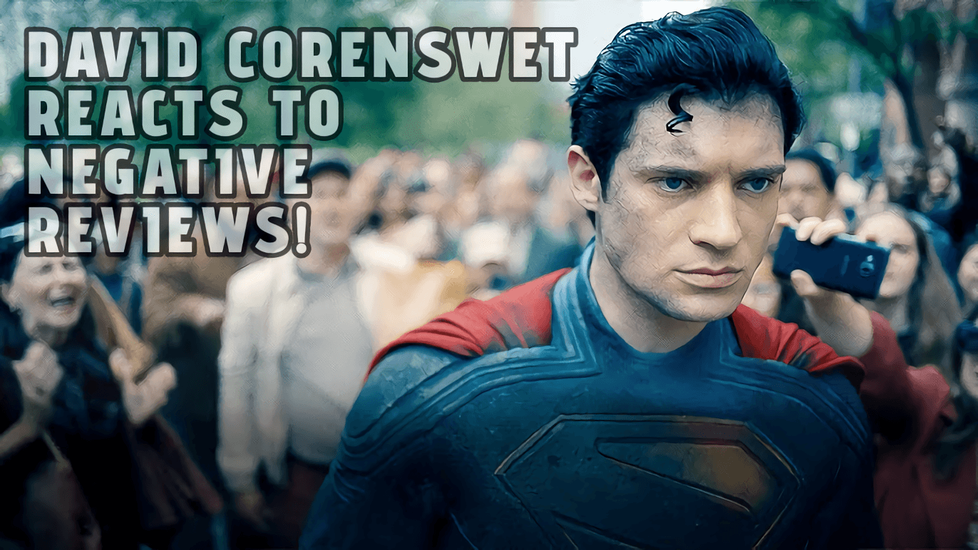 David Corenswet Reacts to Negative Reviews of the Superman Trailer