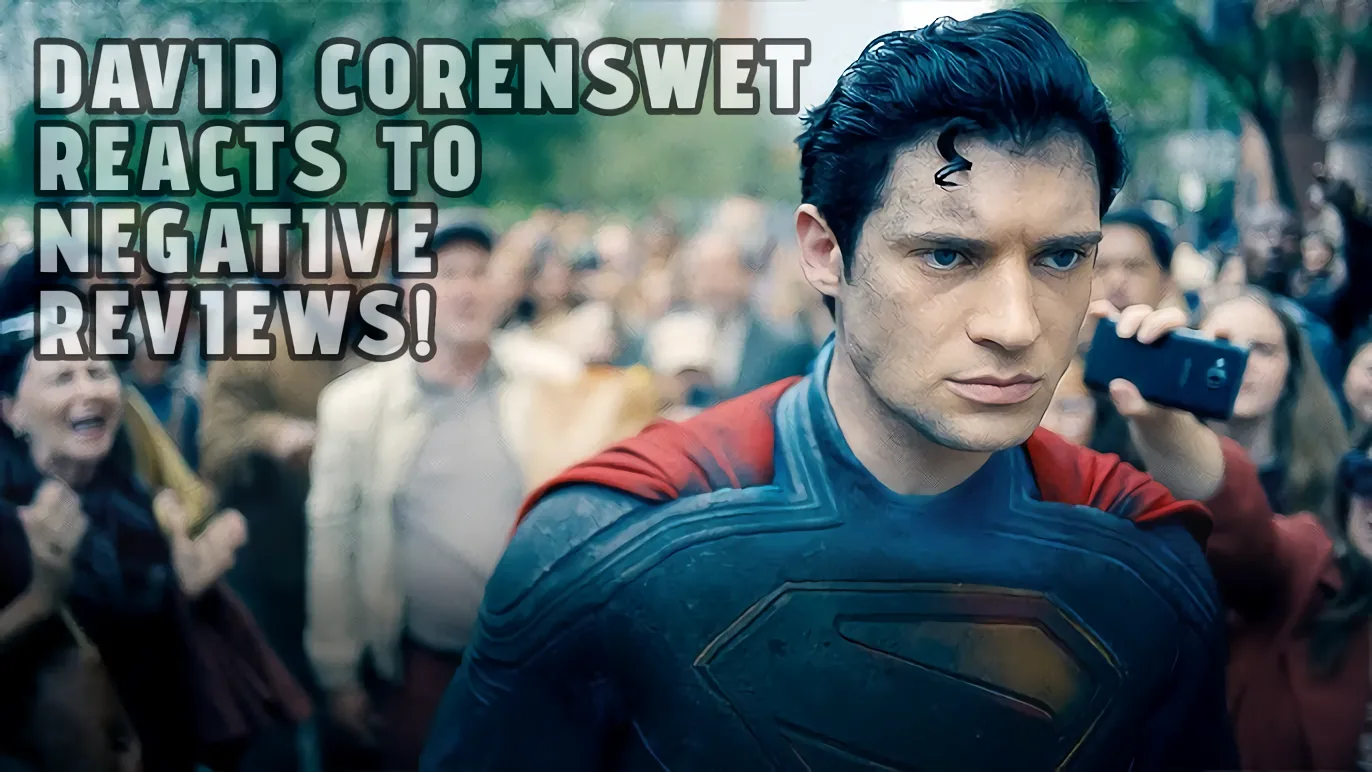 David Corenswet Reacts to Negative Reviews of the Superman Trailer