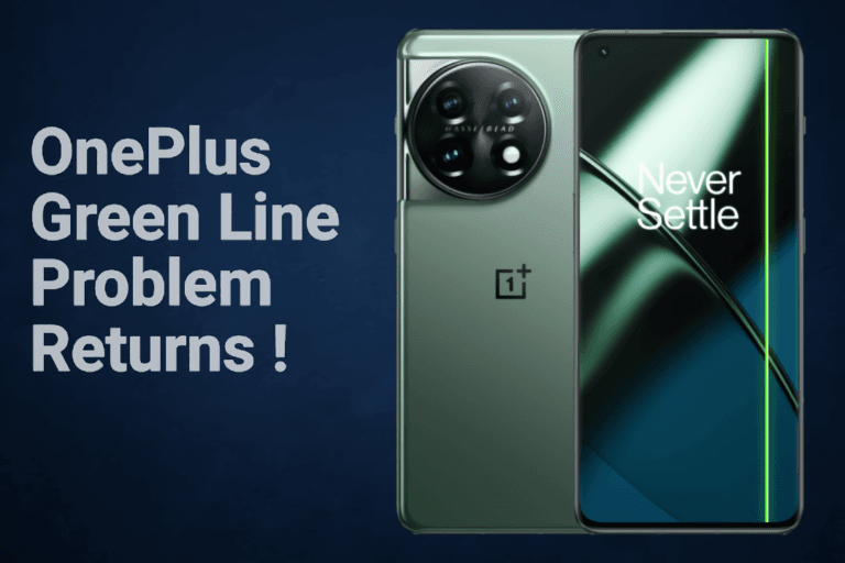 OnePlus Green Line Problem Returns