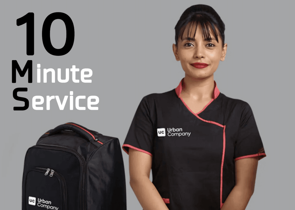 Urban Company to Offer 10-Minute Service