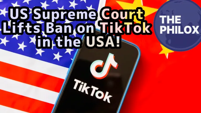 US Supreme Court Lifts Ban on TikTok in the USA