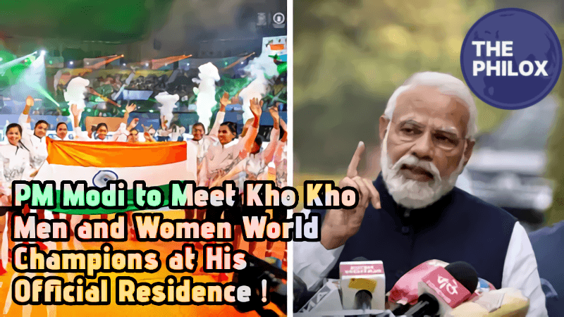 PM Modi to Meet Kho Kho Men and Women World Champions at His Official Residence