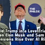 Donald Trump in a Love Triangle Between Elon Musk and Sam Altman