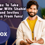 The Philox To Take Interview With Shahid Kapoor