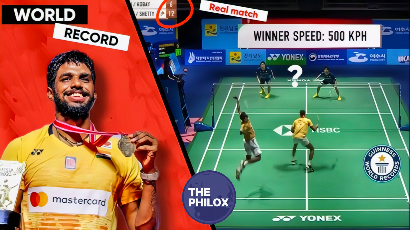 This Indian badminton player holds the record for the most powerful smash in history.