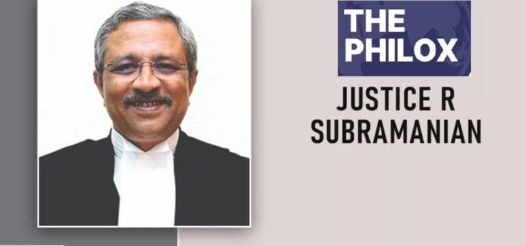 Justice R Balasubramanian