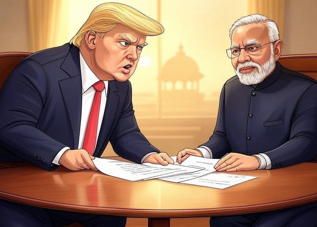 Donald Trump and Modi