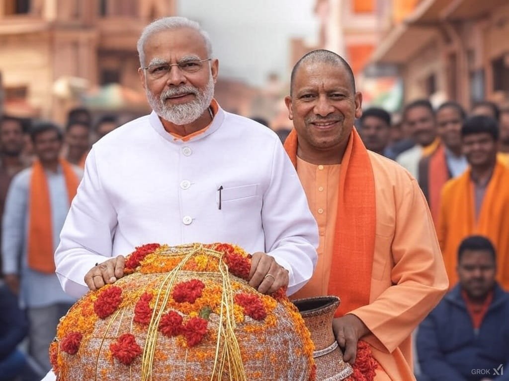 BJP winning the elections