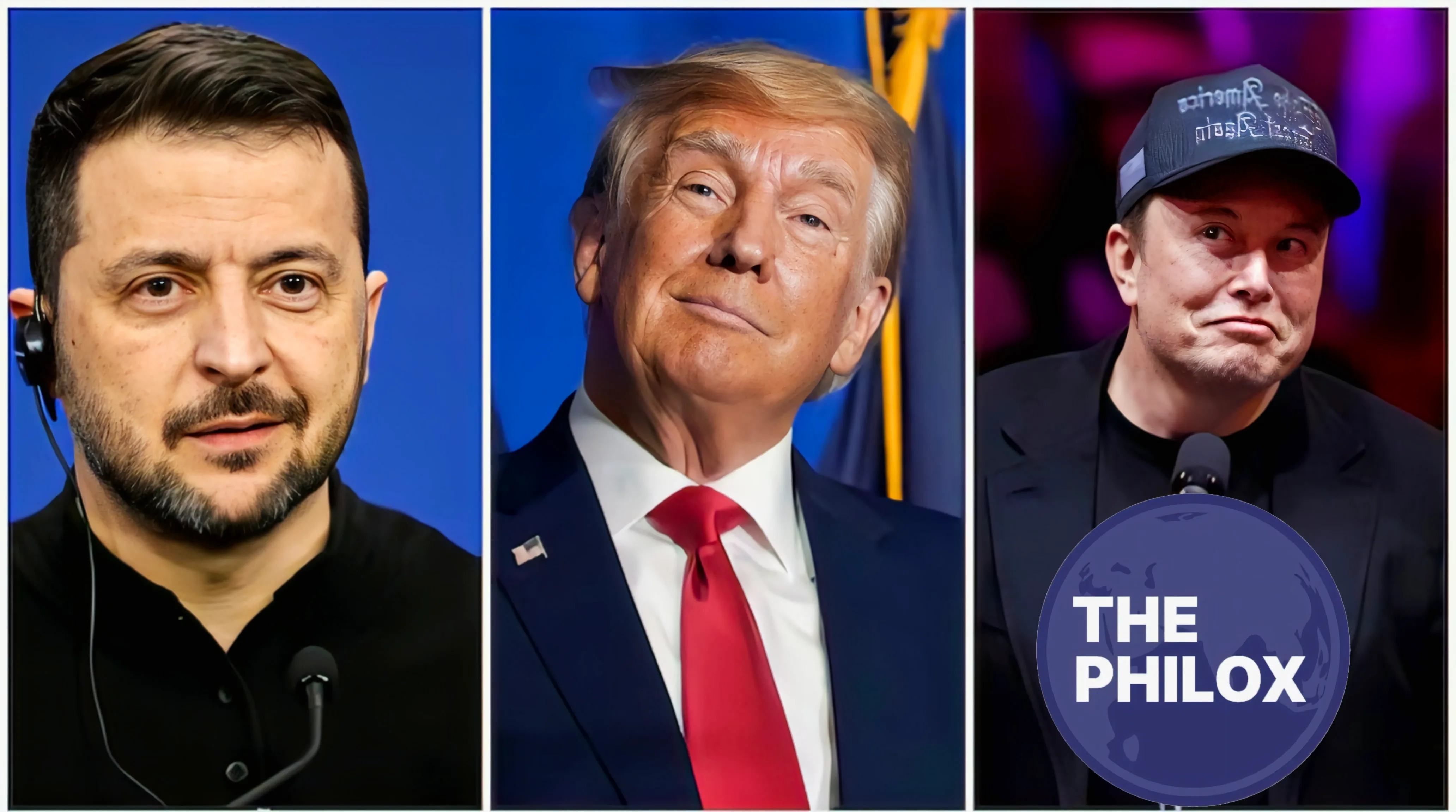 Trump and Elon Musk Join Putin as War Criminals in Ukraine Conflict