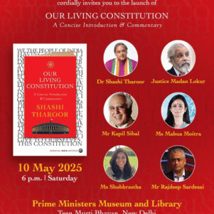 Response to Shashi Tharoor's book