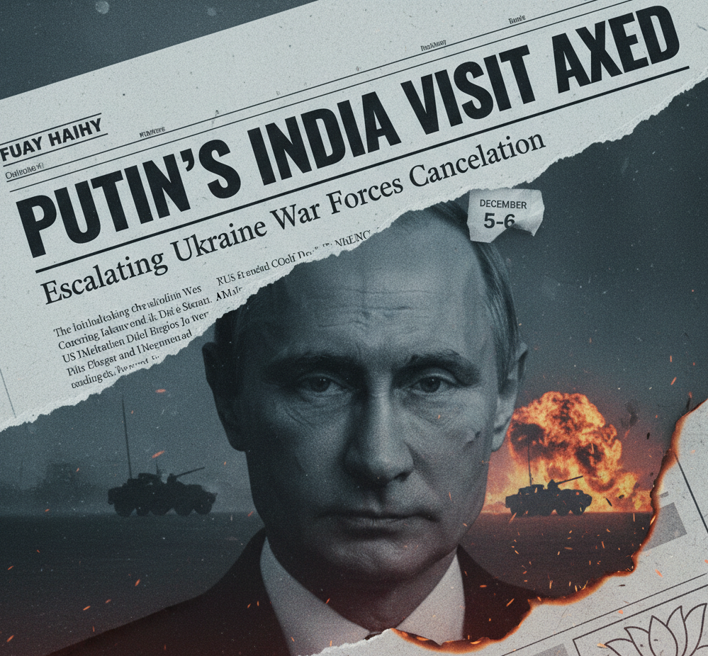 Putin’s India Visit on December 5-6 Scrapped: Escalating Ukraine War Forces Cancellation