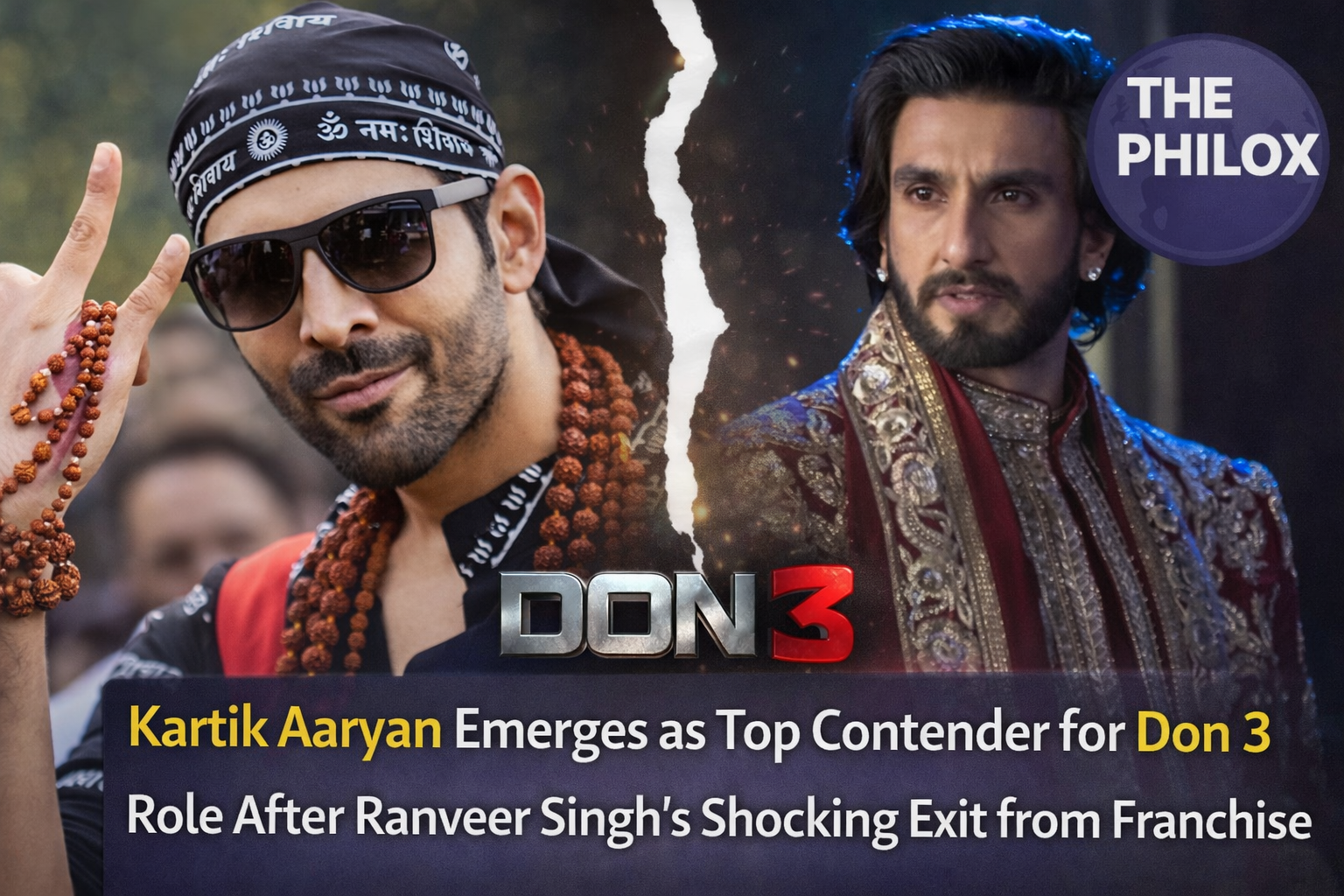 Kartik Aaryan Emerges as Top Contender for Don 3 Role After Ranveer Singh's Shocking Exit from Franchise