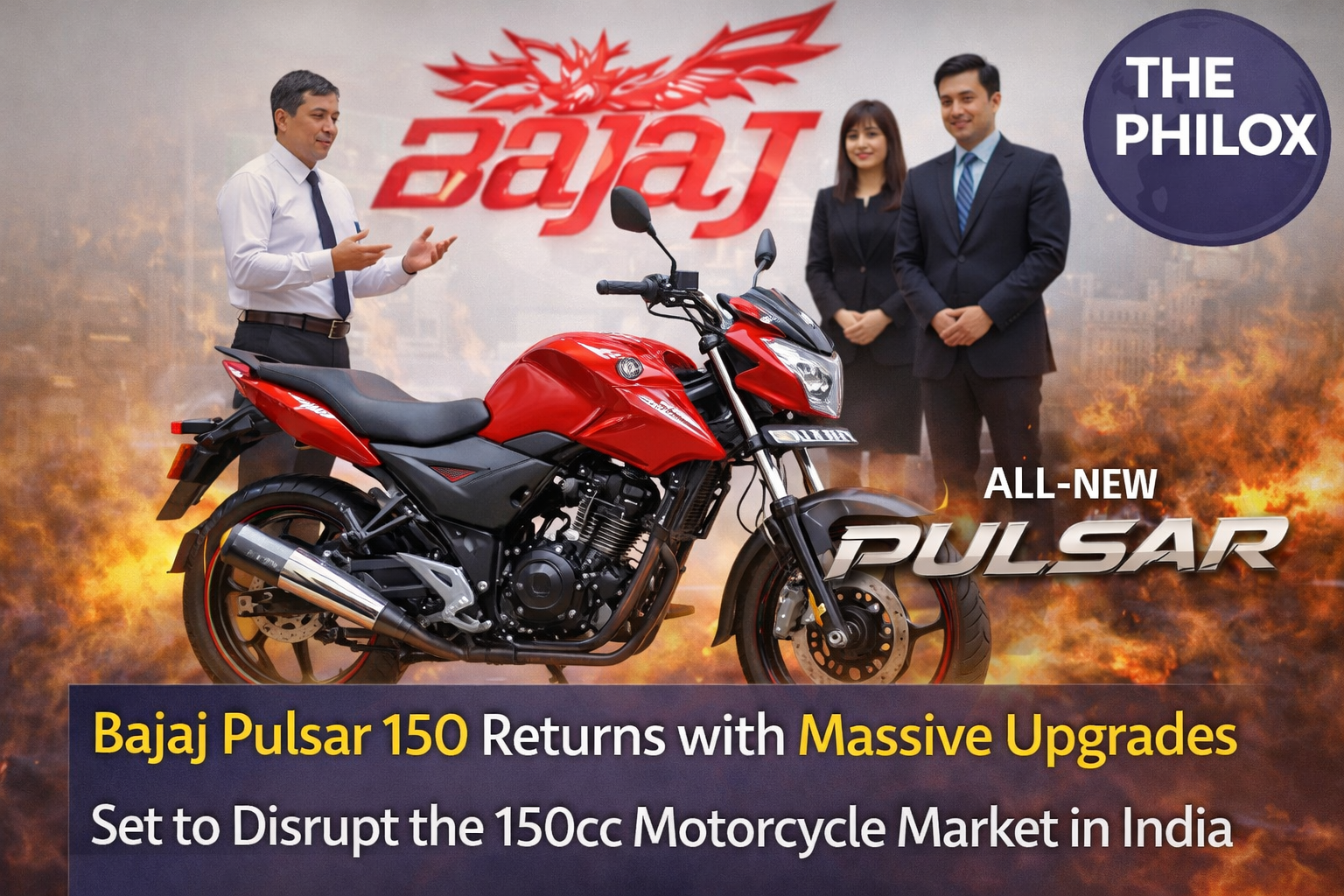 Bajaj Pulsar 150 Returns with Massive Upgrades Set to Disrupt the 150cc Motorcycle Market in India