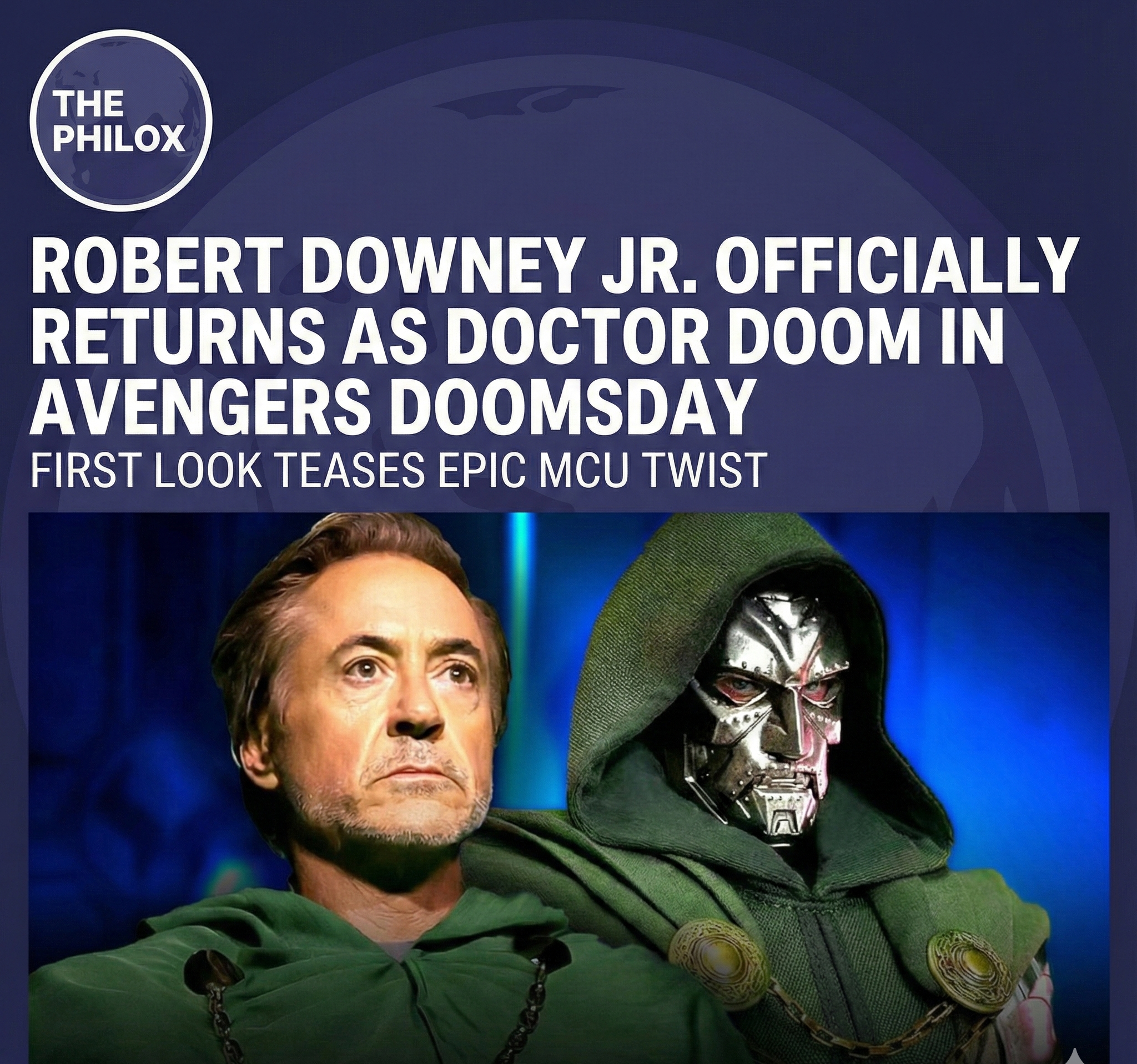 Robert Downey Jr. Officially Returns as Doctor Doom in Avengers Doomsday – First Look Teases Epic MCU Twist